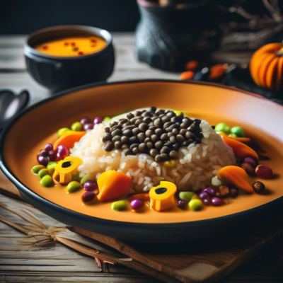 Riz au Curry Suédois Spécial Halloween