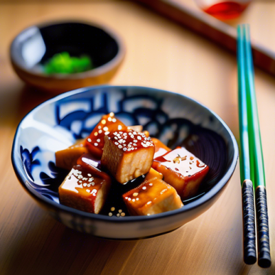 Tofu Aigre-Doux à la Japonaise