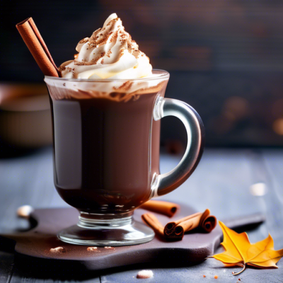 Chocolat Chaud Suisse d'Automne aux Épices Dorées