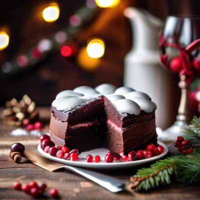 Gâteau au Chocolat Russe de Noël 'Skazka'