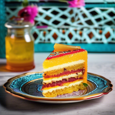 Layer Cake Royal du Maroc à la Fleur d'Oranger