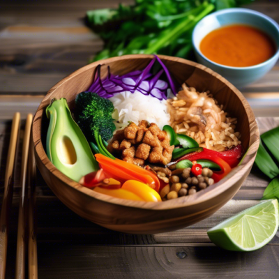 Buddha Bowl Thaïlandais Épicé
