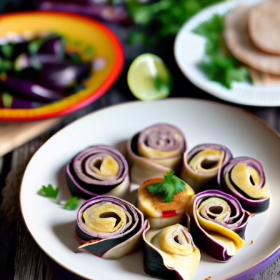 Cordon Bleu de Tortillas aux Aubergines