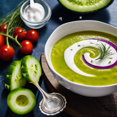 Gazpacho Nordique à la Grecque