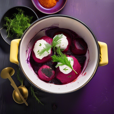 Beignets Suédois de Betterave et Pomme de Terre en Cocotte