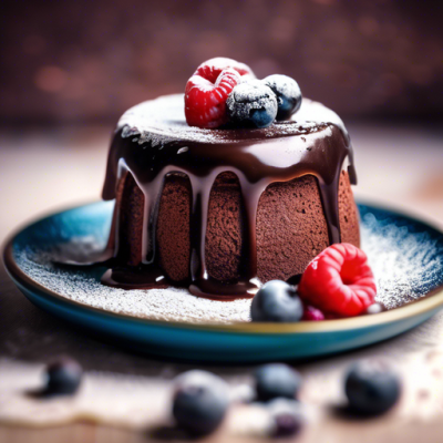 Fondant au Chocolat Polonais à la Vodka et aux Griottes