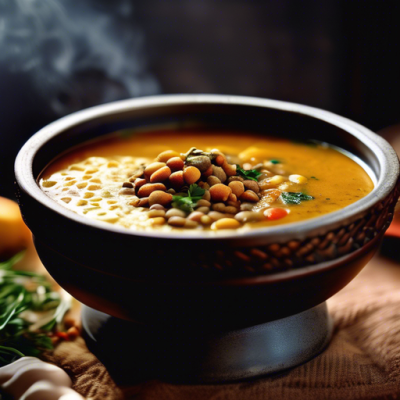 Harira Royale aux Lentilles Corail