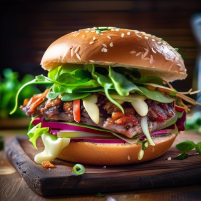 Smørreburger Séoul - Le Burger Fusion Dano-Coréen