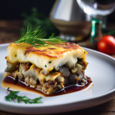 Moussaka Danoise aux Herbes Nordiques