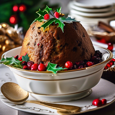 Pudding Festif de Noël à la Danoise