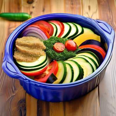 Tian de Légumes Moelleux à l'Allemande