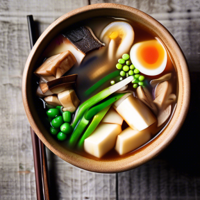 Ramen Végan Printanier à la Japonaise
