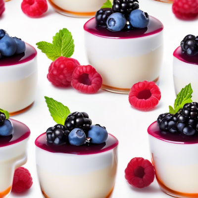 Panna Cotta Hygge aux Baies Nordiques