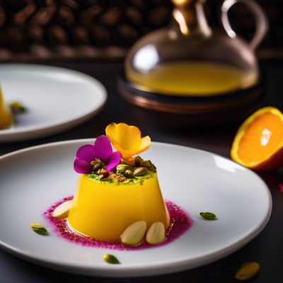 Panna Cotta Royale aux Épices du Maroc