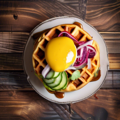 Burger Gaufré à la Belge Exotique