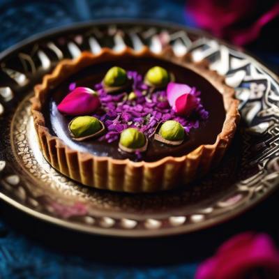 Tarte Sultane au Chocolat Noir et Épices du Maroc