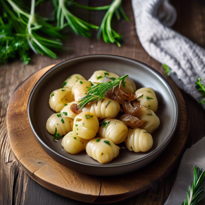 Gnocchis Festifs à l'Allemande