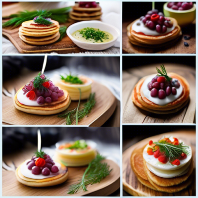Blinis Suédois Sucré-Salé pour Brunch