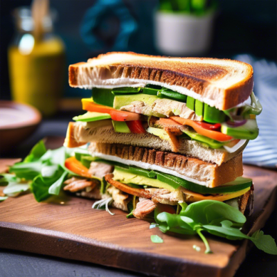 Club-Sandwich Marocain Épicé