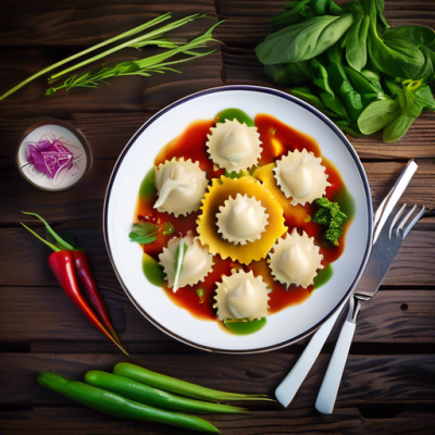 Ravioles de Printemps Italo-Chinoises