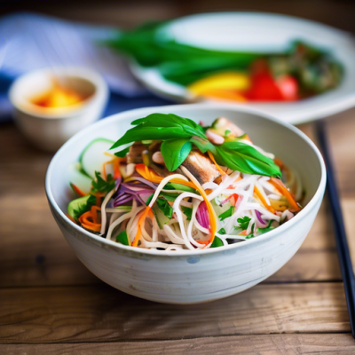 Bo Bun à la Française: Fusion Franco-Vietnamienne