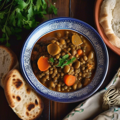 Tajine de Lentilles à la Marocaine