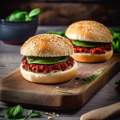 Pain à Burger Maison à l'Italienne