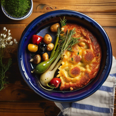 Gratin Portugais de Pois Chiches aux Légumes de Saison