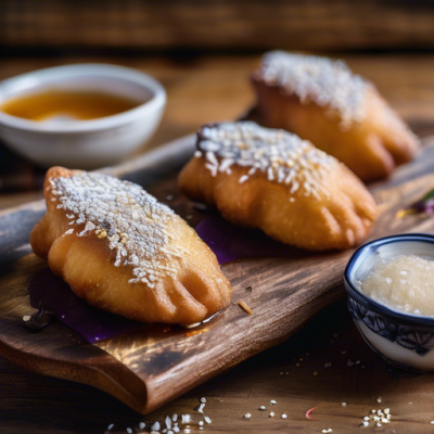 Beignets Croustillants d'Aubergines à la Coréenne