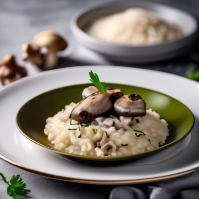 Risotto aux Champignons et Truffe - La Romance Italienne