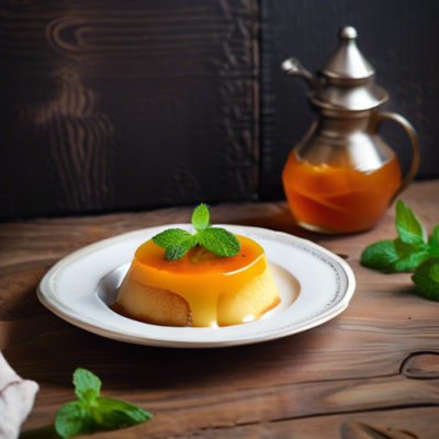 Flan Marocain aux Épices et Fleur d'Oranger