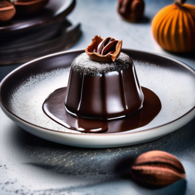 Fondant Royal au Chocolat et Châtaignes d'Automne