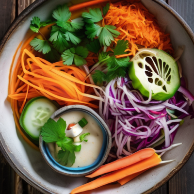 Bo Bun Libanais à la Menthe et Sumac