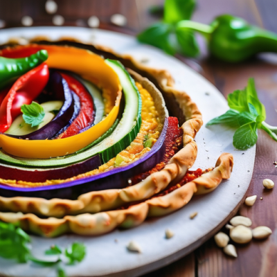 Tarte Fine aux Légumes du Maroc