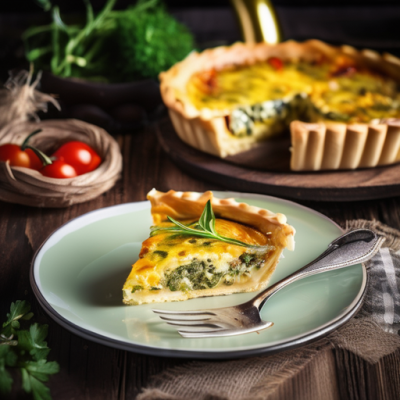 Quiche Fusion Russo-Italienne