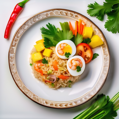 Riz Cantonais Exotique à l'Ananas et Épices