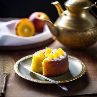 Gâteau Moelleux aux Fruits de la Passion et Ananas de la Réunion