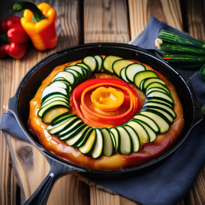 Tarte Tatin Salée à la Coréenne