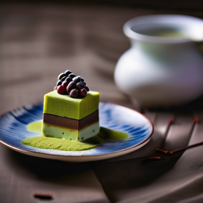 Pralinés au Matcha et Sésame Noir