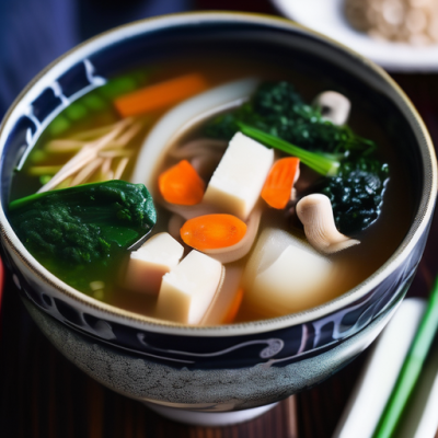 Soupe Réconfortante Hivernale du Japon