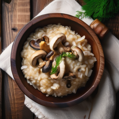Risotto Belge aux Champignons et Bière Trappiste