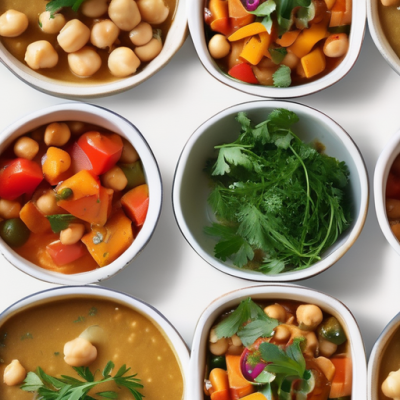 Cocotte Festive de Pois Chiches à l'Espagnole