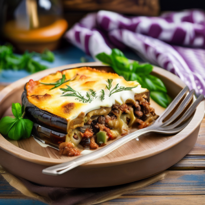 Moussaka Automnale à la Grecque