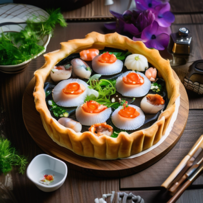 Tarte Tatin de la Mer à la Japonaise