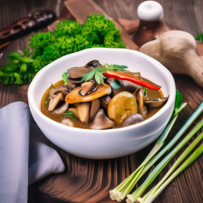 Wok de Légumes à la Sauce Forestière Chinoise