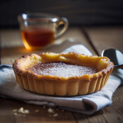 Tarte au Sucre Suédoise à l'Heure du Thé