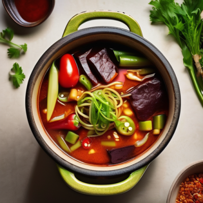 Chili de Légumes à la Japonaise en Cocotte