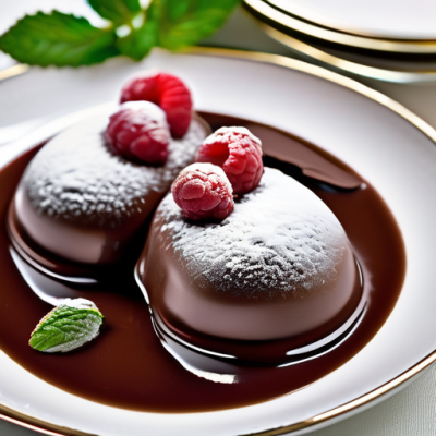 Quenelles au Chocolat Chaud Façon Russe