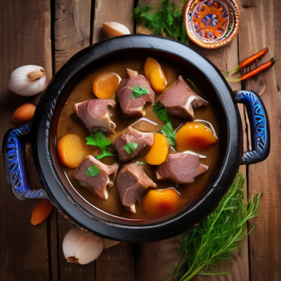 Tajine d'Automne aux Abricots et Amandes