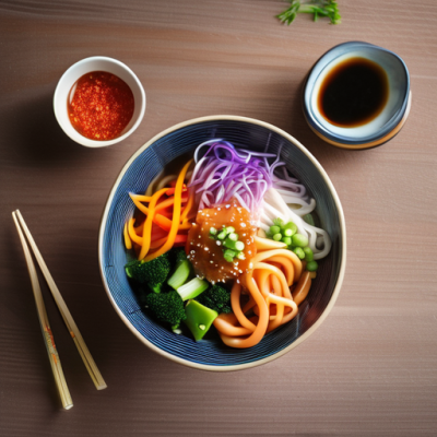 Udon Printaniers à la Vietnamienne